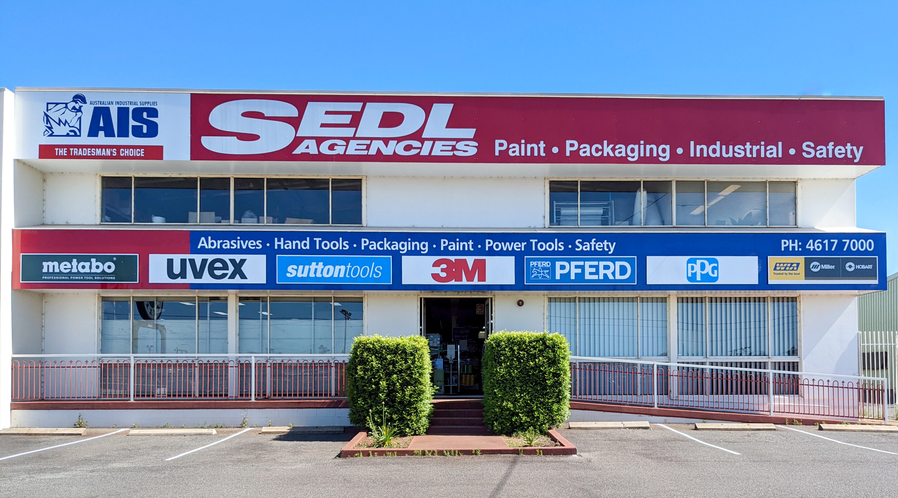 SEDL agencies Toowoomba: Paint, Packaging, Safety, Industrial, AIDCO, and more